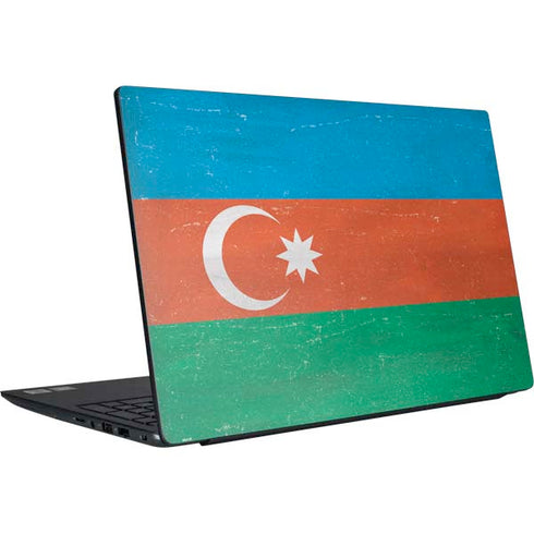 Azerbaijan Flag Distressed Dell Vostro Skin